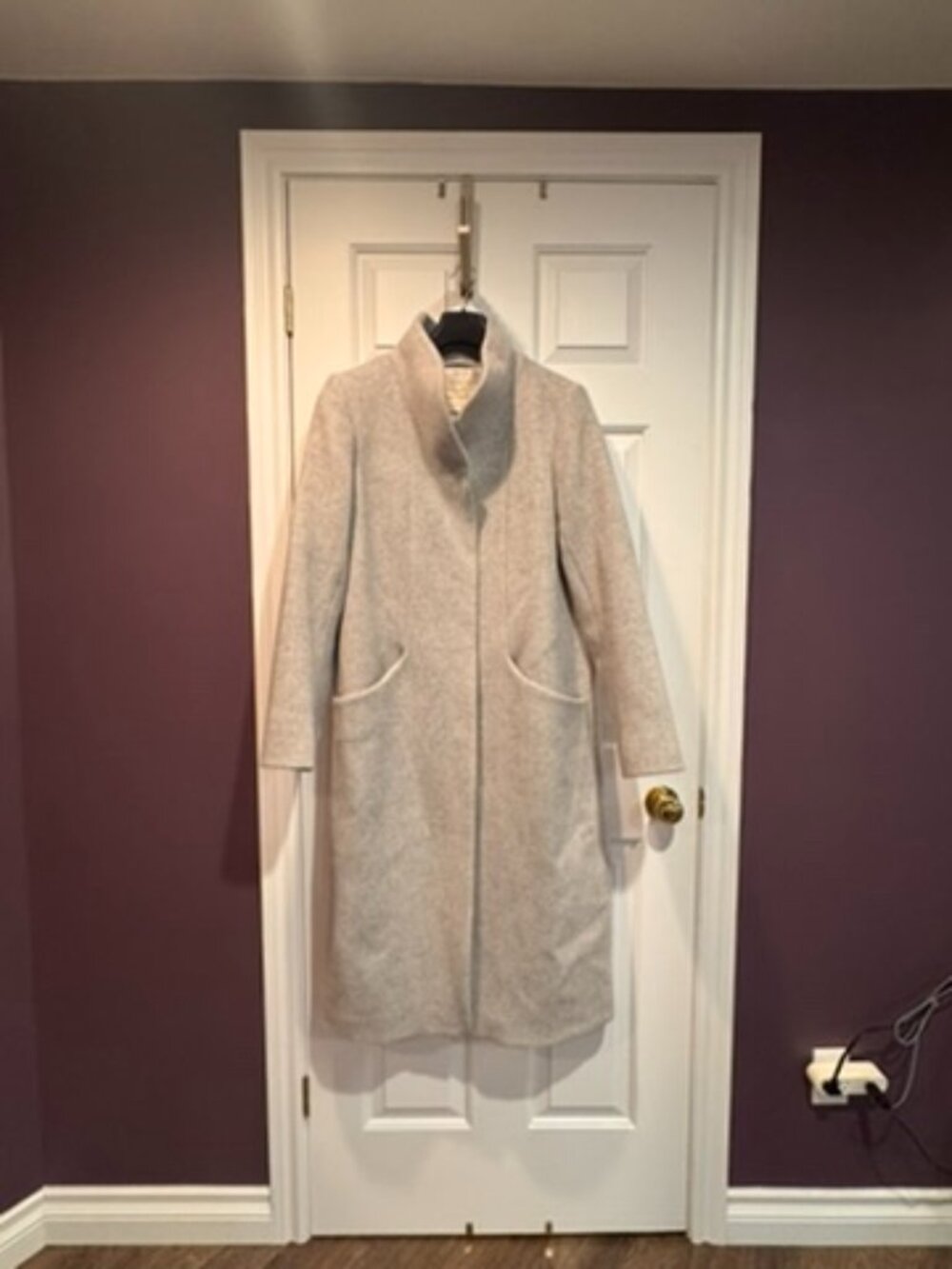 Aritzia The Cocoon  Long coat Coat - Luxe Wool Cashmere gray